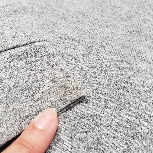 Wet Seal Long Cardigan Womens XL Gray Long Sleeve Preppy V-Neck Office Bohemian - Picture 9 of 16